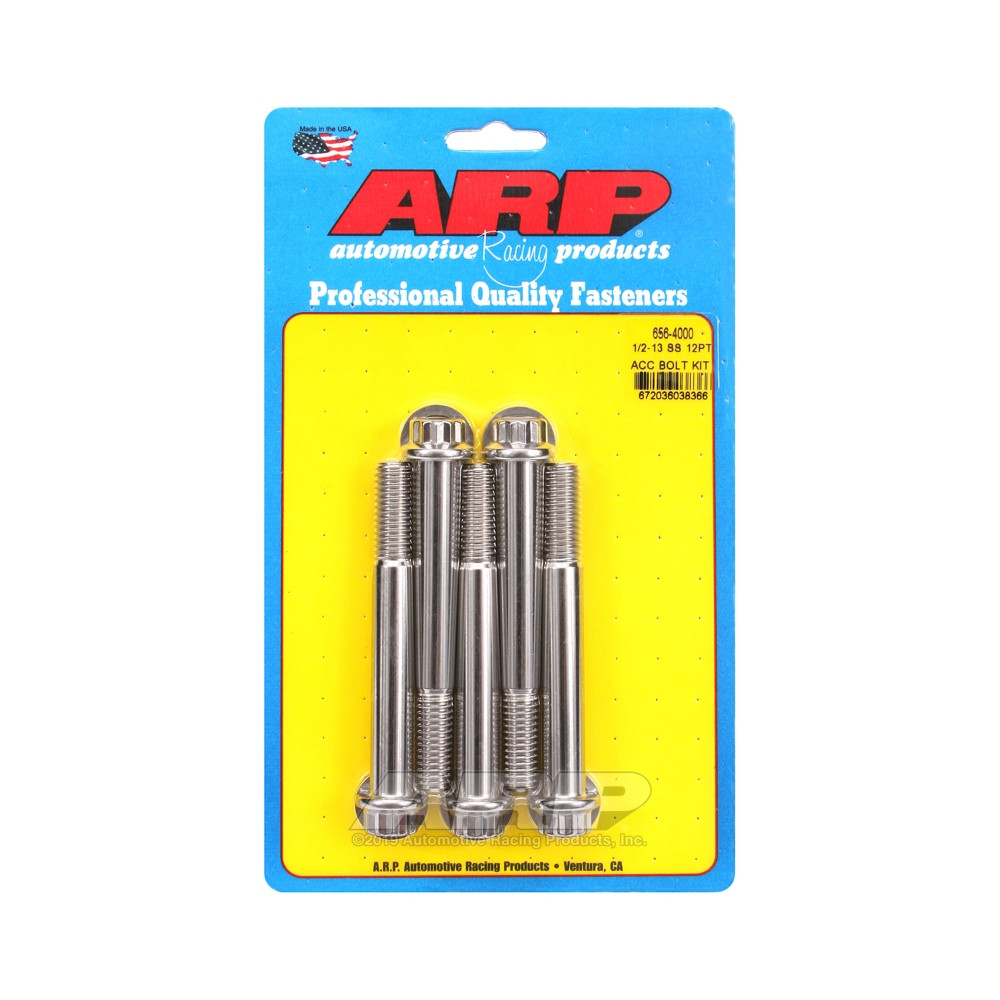 Boulonnerie universelle ARP 1/2-13 - Inox 12 Pts x5 - ARP-656-4000 - 656-4000 - 3666618195377