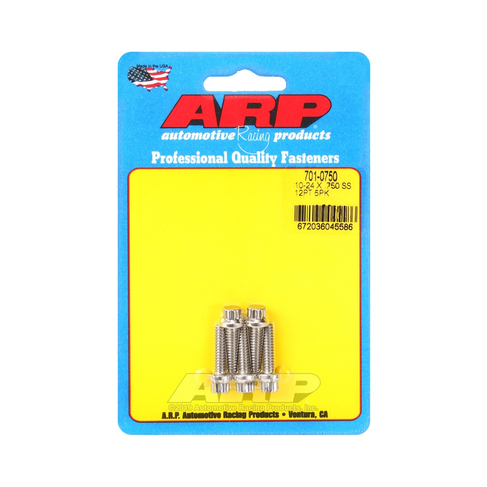 Bullone universale ARP 10-24 - Acciaio inox 12 pts x5 - ARP-701-0750 - 701-0750 - 3666618197128