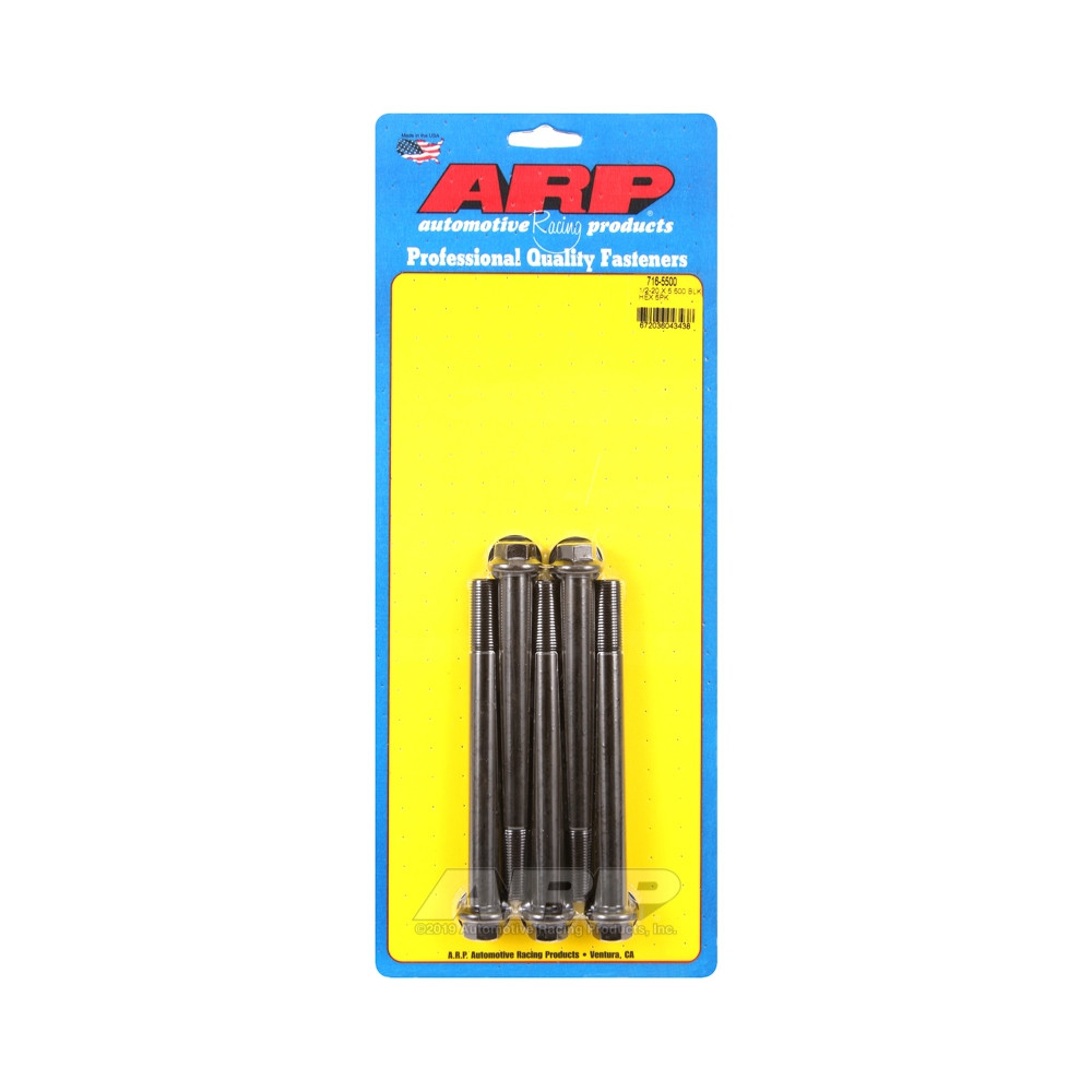 Boulonnerie universelle ARP 1/2-20 - Black Oxyde Hex x5 - ARP-716-5500 - 716-5500 - 3666618198224