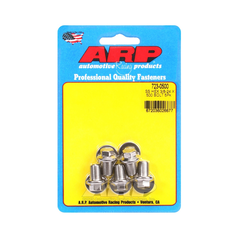 Boulonnerie universelle ARP petite tête 3/8-24 - Inox Hex x5 - ARP-723-0500 - 723-0500 - 3666618198637