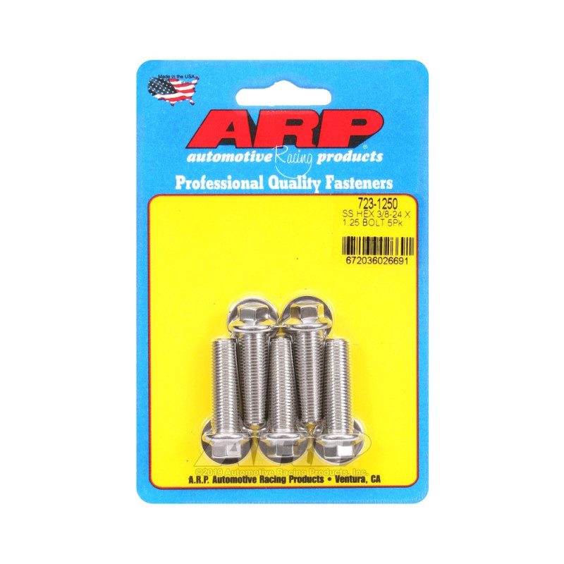 Bullone universale ARP a testa piccola 3/8-24 - Acciaio inox x5 - ARP-723-1250 - 723-1250 - 3666618198668