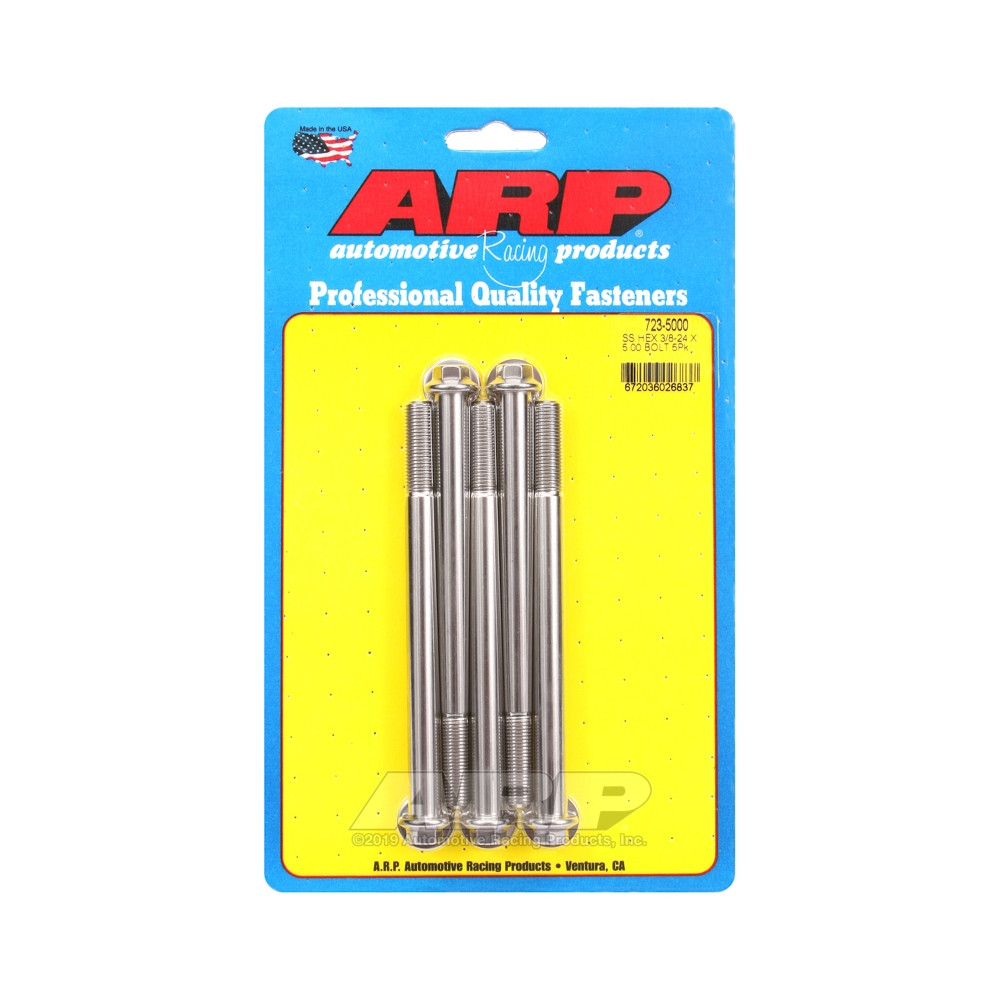 Boulonnerie universelle ARP petite tête 3/8-24 - Inox Hex x5 - ARP-723-5000 - 723-5000 - 3666618198811