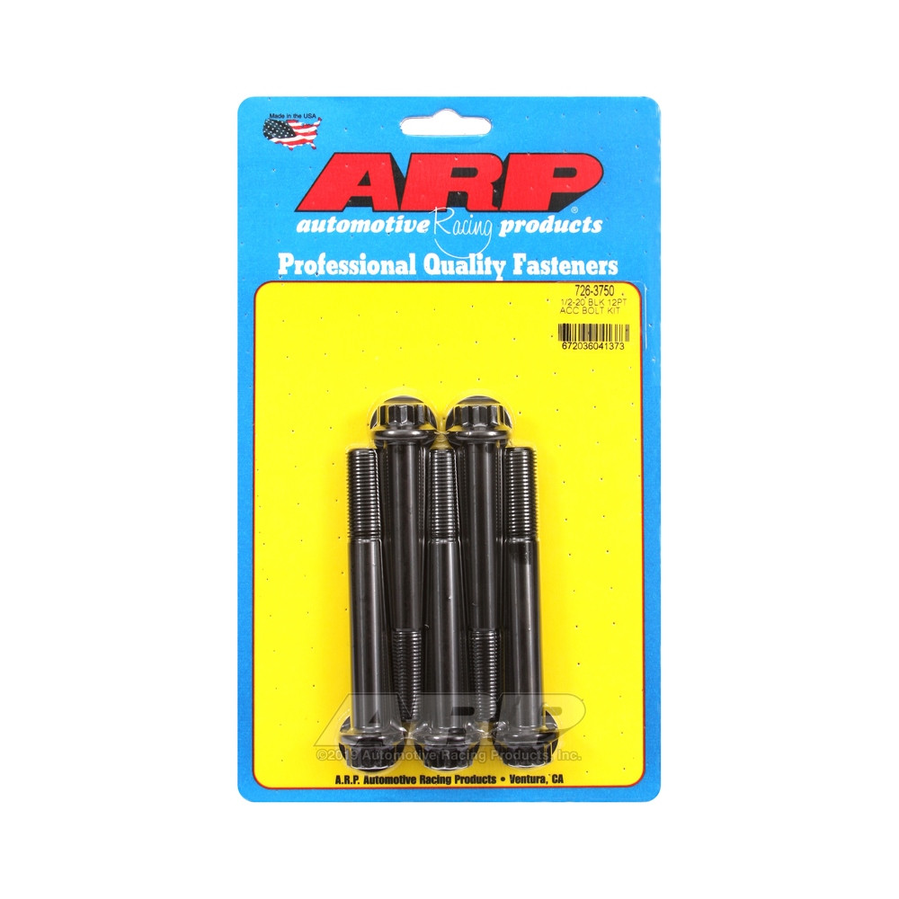 Boulonnerie universelle ARP 1/2-20 - Black Oxyde 12 Pts x5 - ARP-726-3750 - 726-3750 - 3666618199245