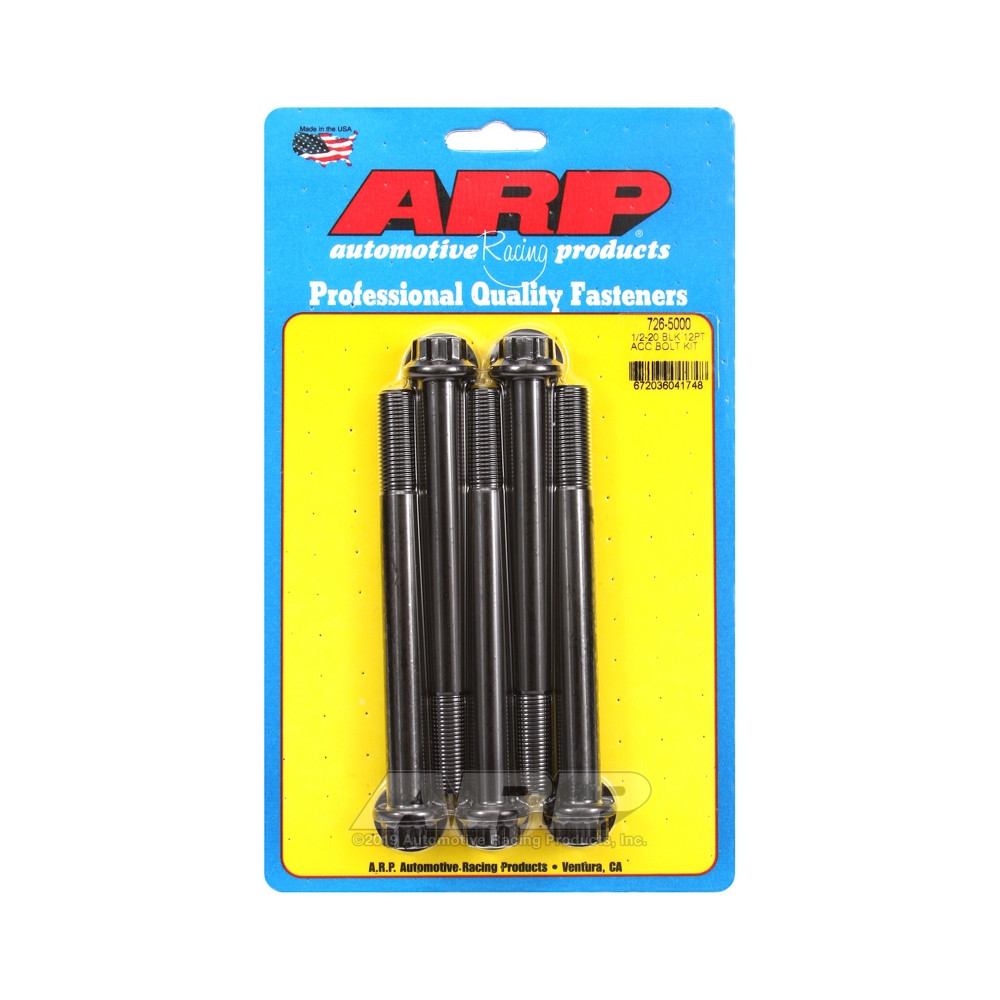 Boulonnerie universelle ARP 1/2-20 - Black Oxyde 12 Pts x5 - ARP-726-5000 - 726-5000 - 3666618199290