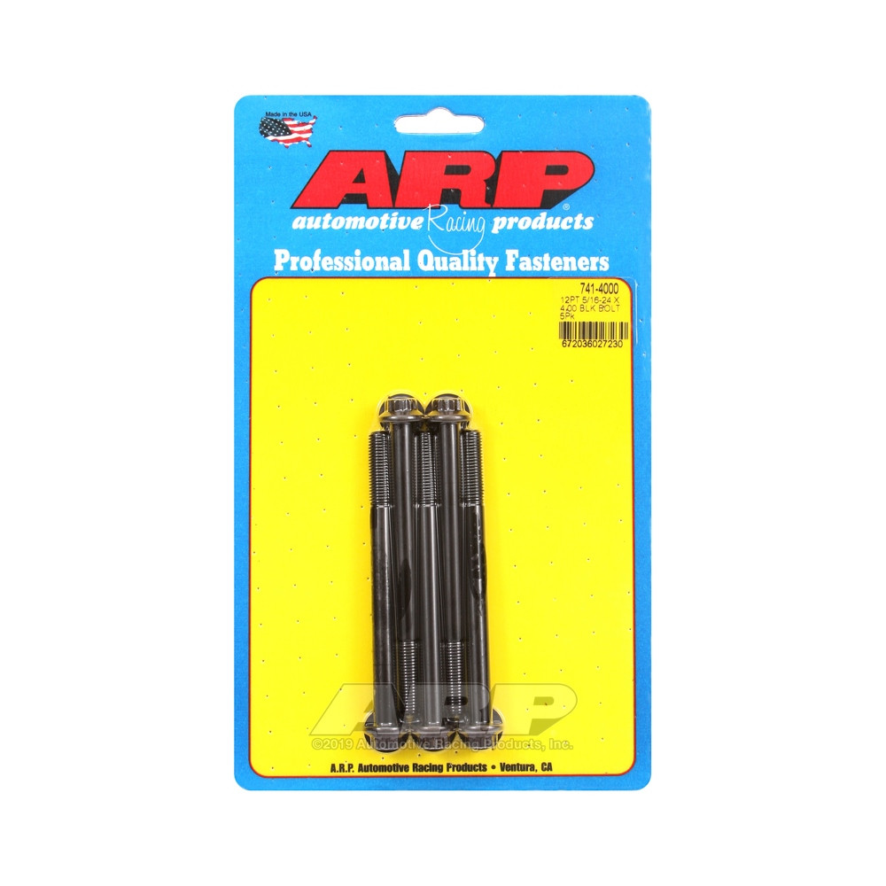 Universele Bevestigingsmiddelen ARP 5/16-24 - Zwart Oxide 12 St x 5 - ARP-741-4000 - 741-4000 - 3666618199696