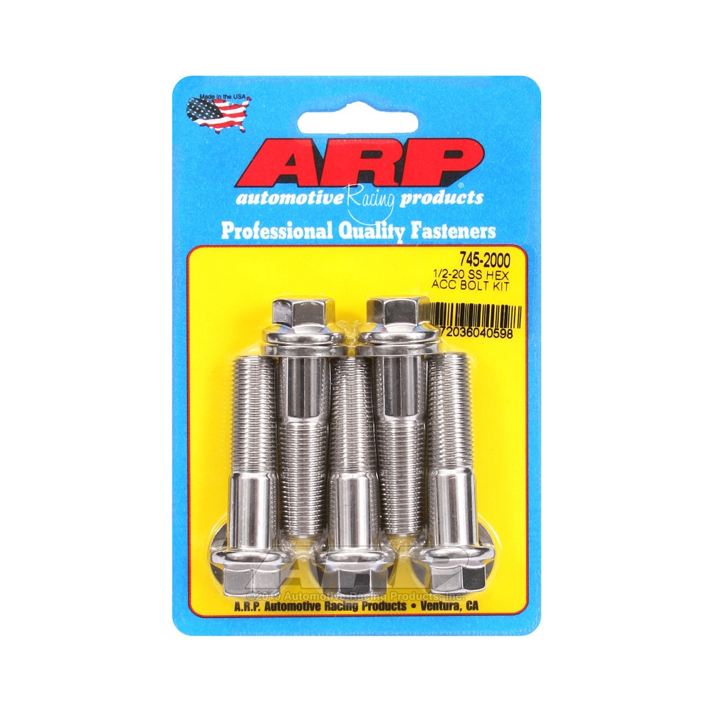 Boulonnerie universelle ARP 1/2-20 - Inox Hex x5 - ARP-745-2000 - 745-2000 - 3666618200286