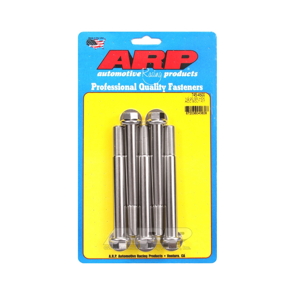 Bullone universale ARP 1/2-20 - Esagono inox x5 - ARP-745-4500 - 745-4500 - 3666618200385
