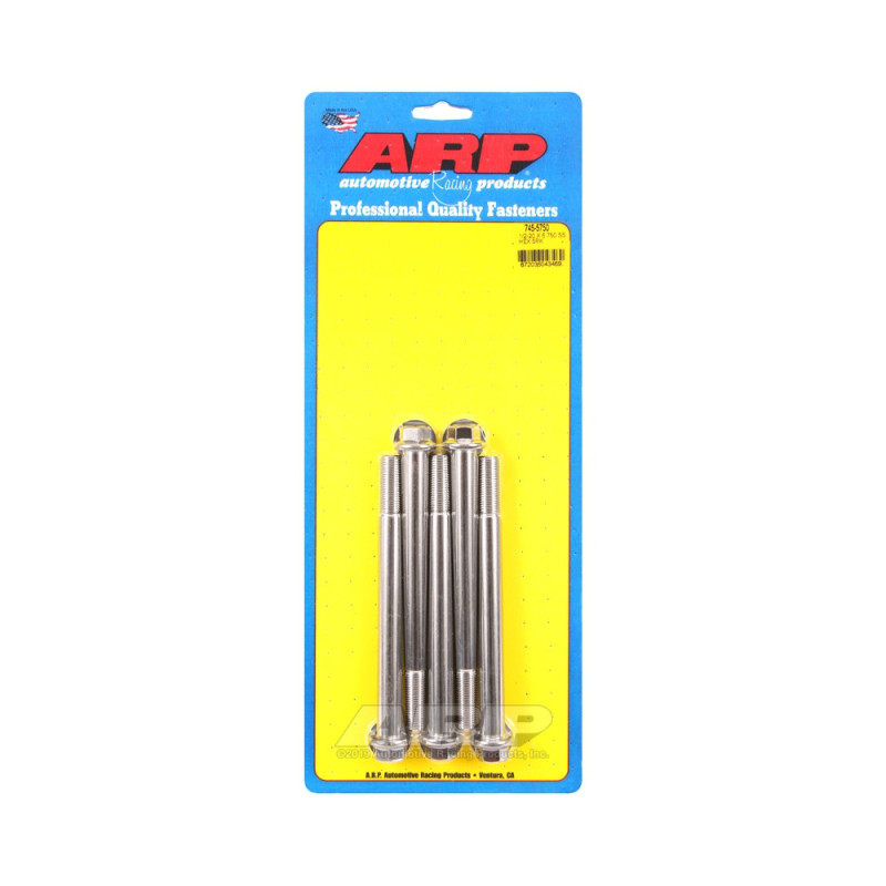 Universal Bolt ARP 1/2-20 - Stainless Hex x5 - ARP-745-5750 - 745-5750 - 3666618200439