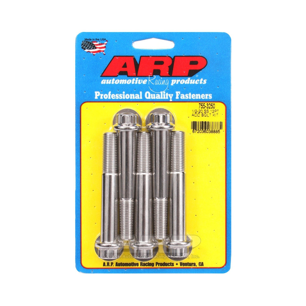 Bullone universale ARP 1/2-20 - Acciaio inox 12 pts x5 - ARP-755-3250 - 755-3250 - 3666618227580