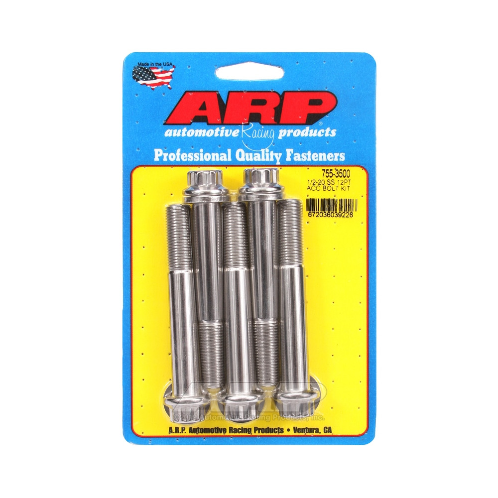 Bullone universale ARP 1/2-20 - Acciaio inox 12 pts x5 - ARP-755-3500 - 755-3500 - 3666618227597