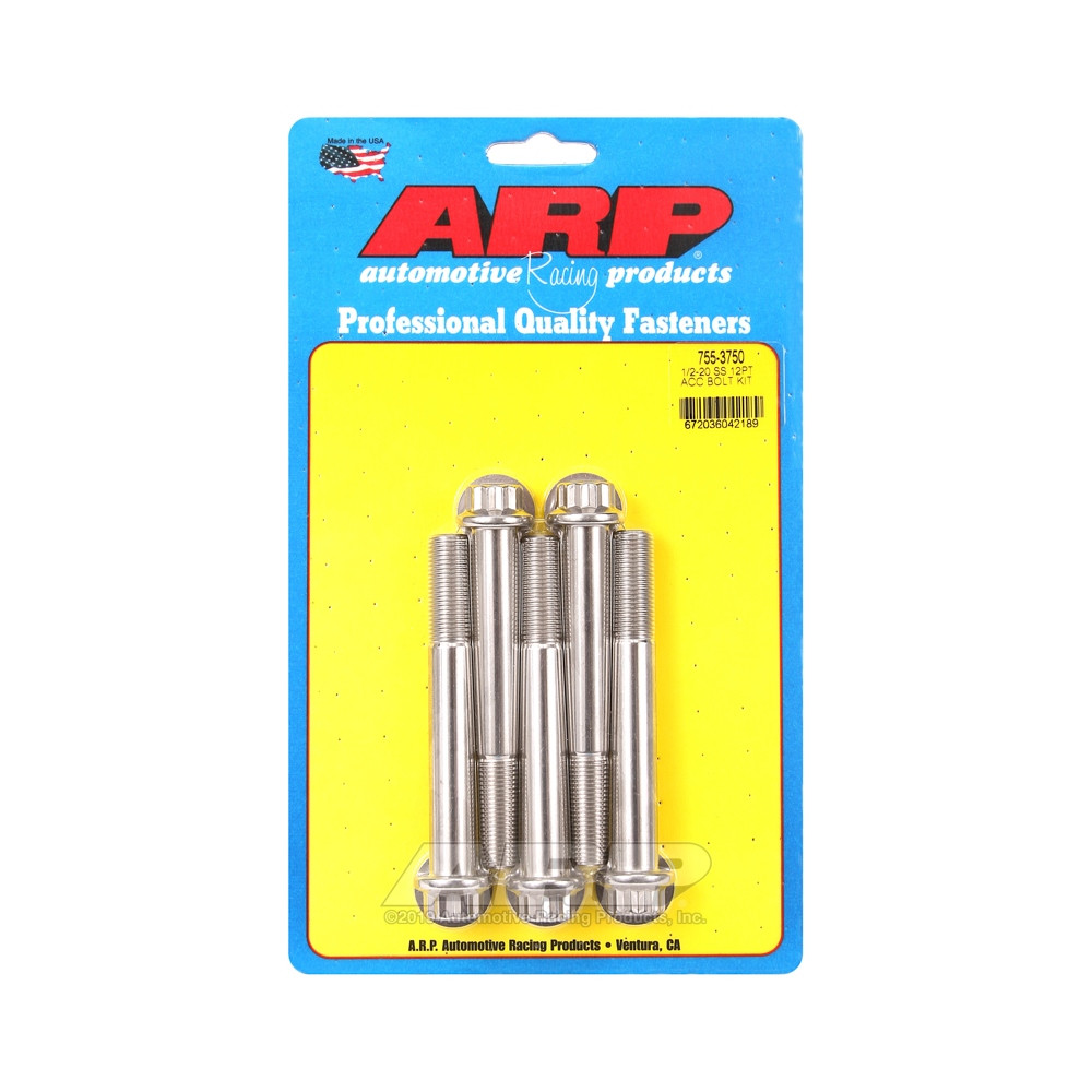 Boulonnerie universelle ARP 1/2-20 - Inox 12 Pts x5 - ARP-755-3750 - 755-3750 - 3666618227603