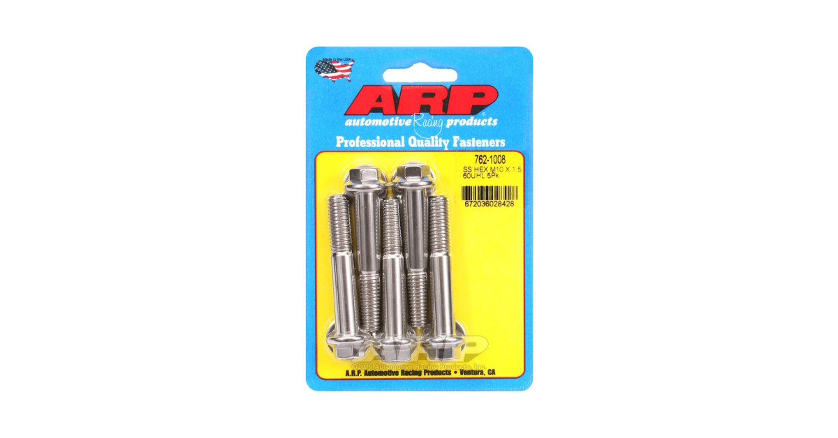 ARP Universal Bolt M10 x 1.50 - Stainless Hex x5