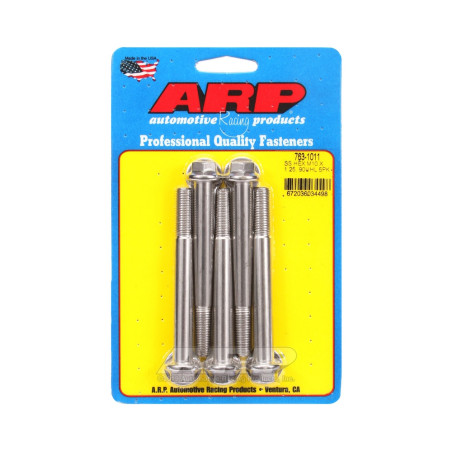 Universele bevestigingsmiddelen ARP M10 x 1,25 - Roestvrij staal Hex x5