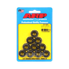 ARP Nuts Pack (10) M10 x 1.25 - Black Oxyde Hex - ARP-300-8368 - 300-8368 - 3666618223810