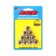 Pack écrous ARP (10) M10 x 1.25 - Inox 12 pts