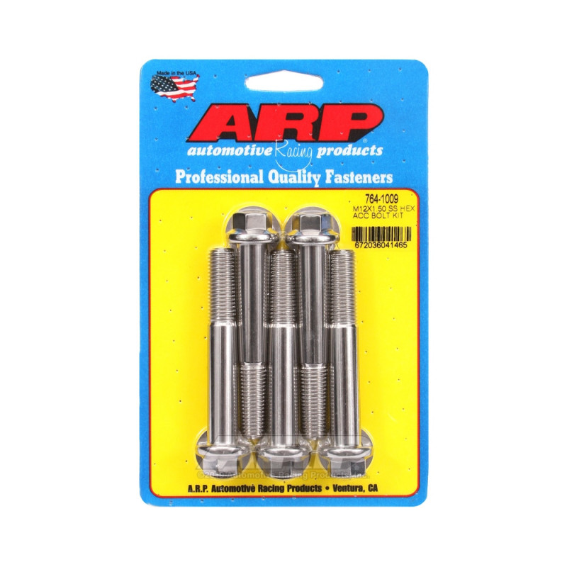 Bullone universale ARP M12 x 1,50 - Esagonale inox x5 - ARP-764-1010 - 764-1010 - 3666618228860