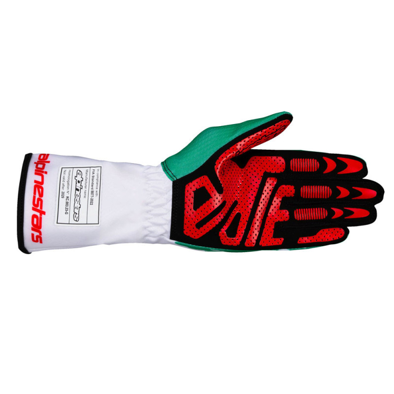 Alpinestars Tech-1 K V3 karting gloves - AL-3551724.BVR.M - 3551724.263.M