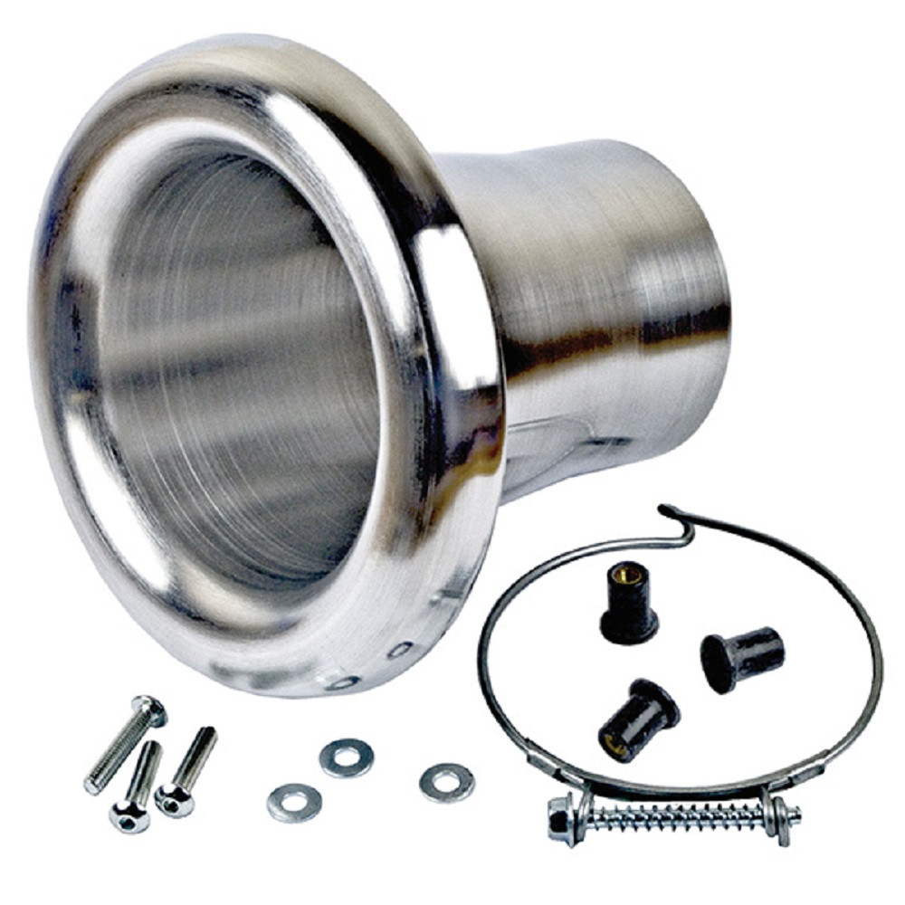 76mm luchtinlaat trompet met montagekit - REN-HFI76 - HFI76 - 3666618290485