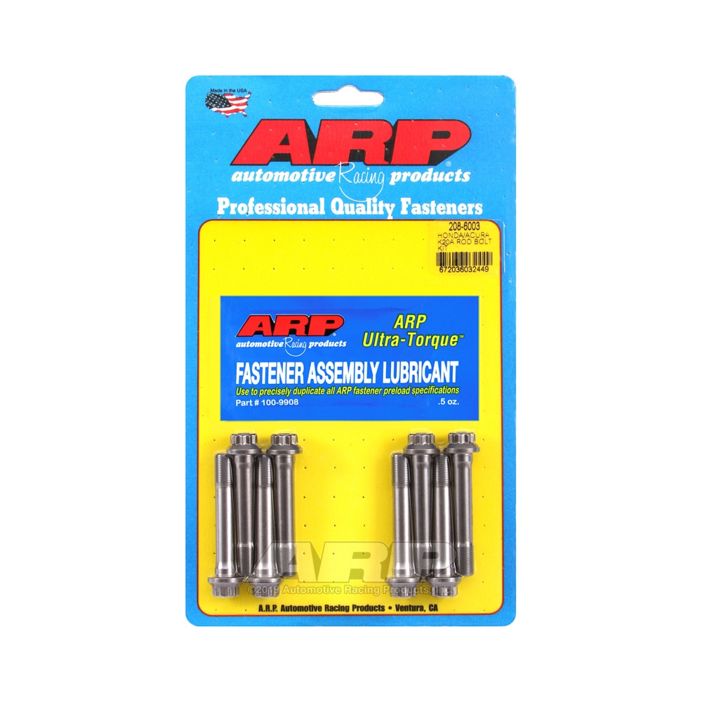 HONDA 2.0L K20A Passo della vite di collegamento - ARP Pro Series 2000 Pack - - ARP-208-6003 - 208-6003 - 3661768435229