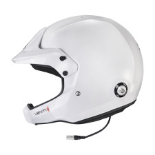 Casque STILO Venti4 WRC Turismo blanc/noir - Snell SA2020 FIA 8859-24 Hans FIA8858-10