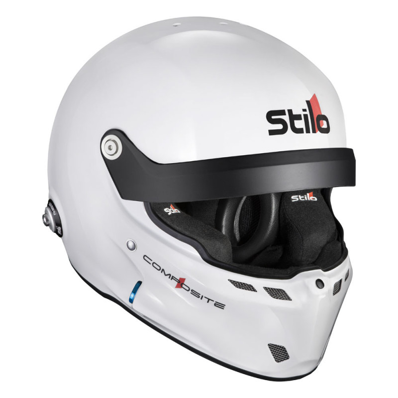 Stilo ST6 R Rallyhelm wit/zwart - Snell SA2020 FIA 8859-24 - STI-AA0801RG2VC.XL - AA0801RG2V610101