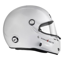 Casque STILO ST6 F Turismo blanc/noir - Snell SA2020 FIA 8859-24 Hans FIA8858-10