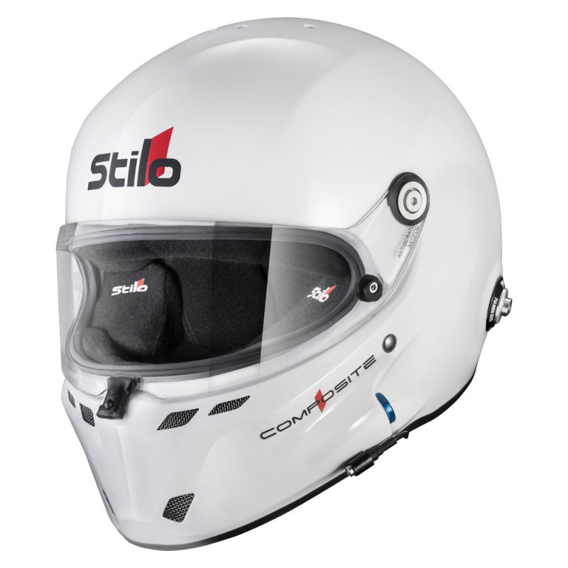 STILO ST6 F Turismo white/black helmet - Snell SA2020 FIA 8859-24 Hans FIA8858-10 - STI-AA0800CG2VC.S - AA0800CG2V550101
