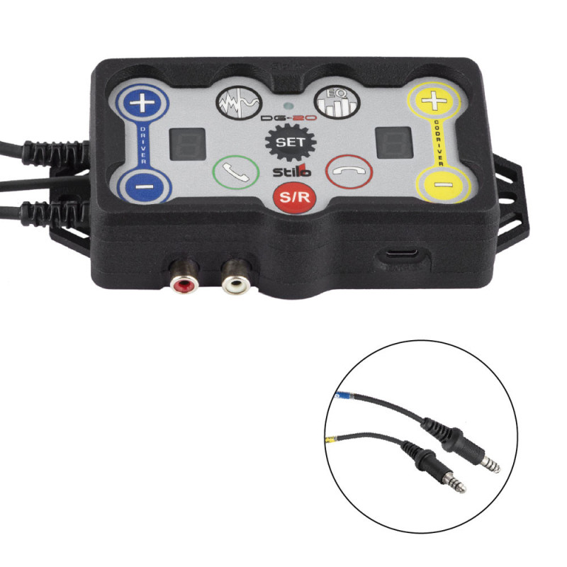 Intercom Stilo DG-20 (mannelijke aansluiting) - STI-AB0800 - AB0800 - 3666618527475