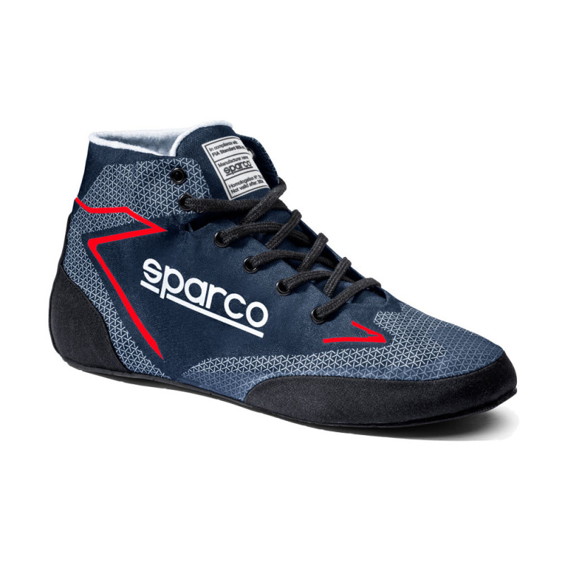 Sparco Prime Extreme FIA/SFI boots - 0012A9.BMR.40 - 0012A940BMRS