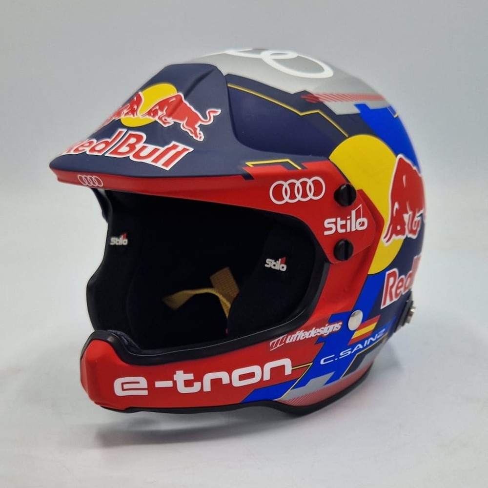 Mini casco STILO Carlos SAINZ Sr 2024 - STI-24-SAINZ-SR - MH2406 - 3666618530024