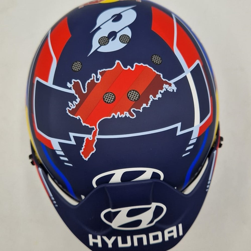 Mini casque STILO Ott TANAK 2024 - STI-24-TANAK - MH2407 - 3666618530000