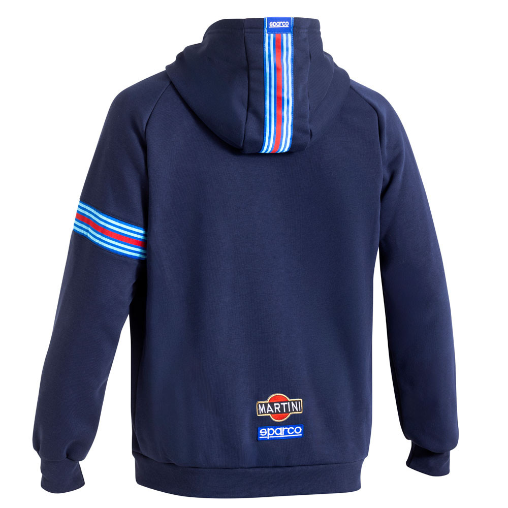 Vestă cu glugă și fermoar SPARCO MARTINI RACING - BMF0013D0.BM.XL - BMF0013D0N020XL