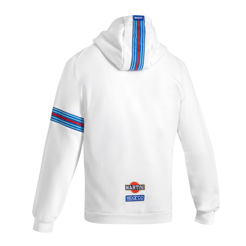 Felpa con cappuccio e zip SPARCO MARTINI RACING - BMF0013D0.BM.XL - BMF0013D0N020XL