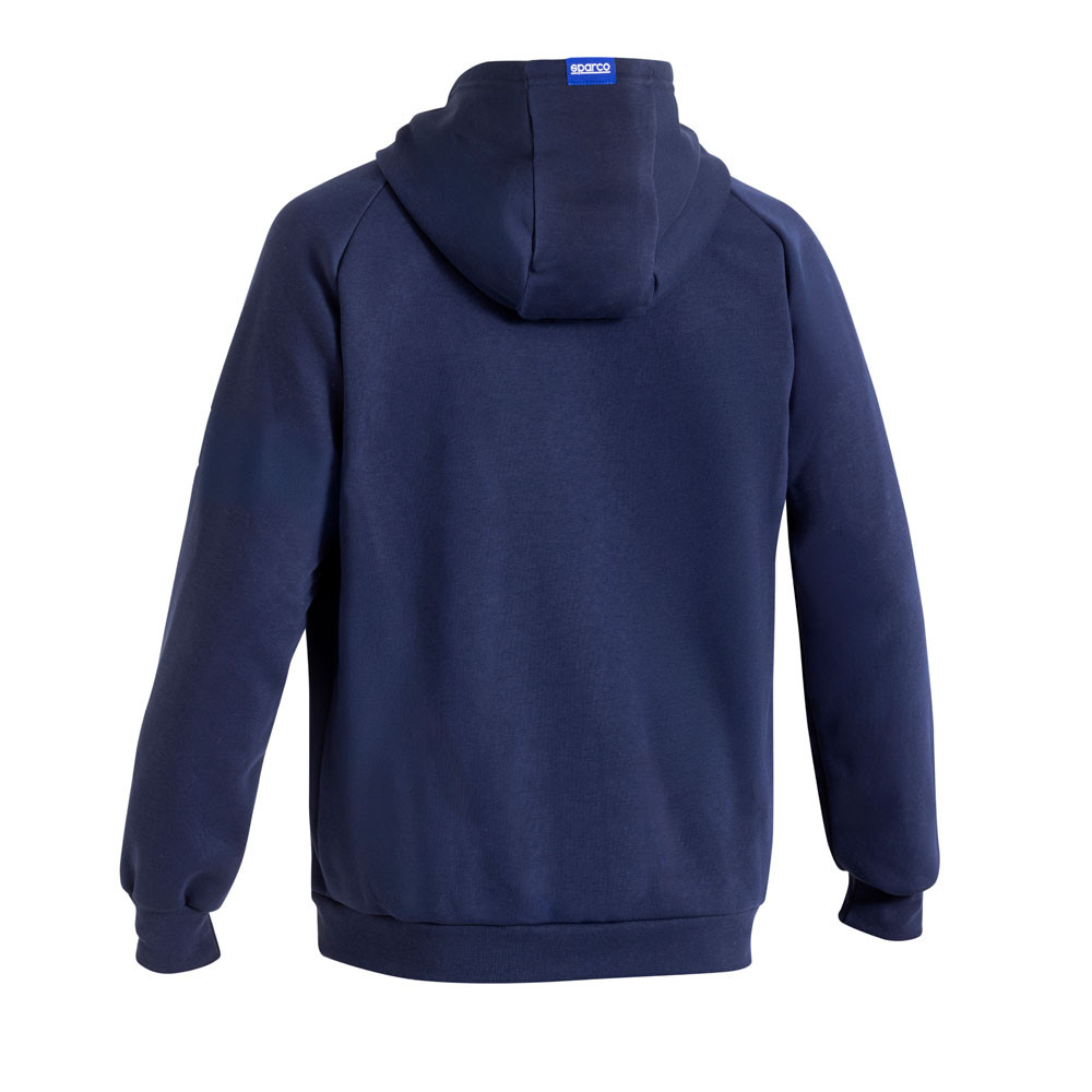 Felpa con zip e cappuccio SPARCO GULF - BMF0010S0.BL.XL - BMF0010S0W010XL