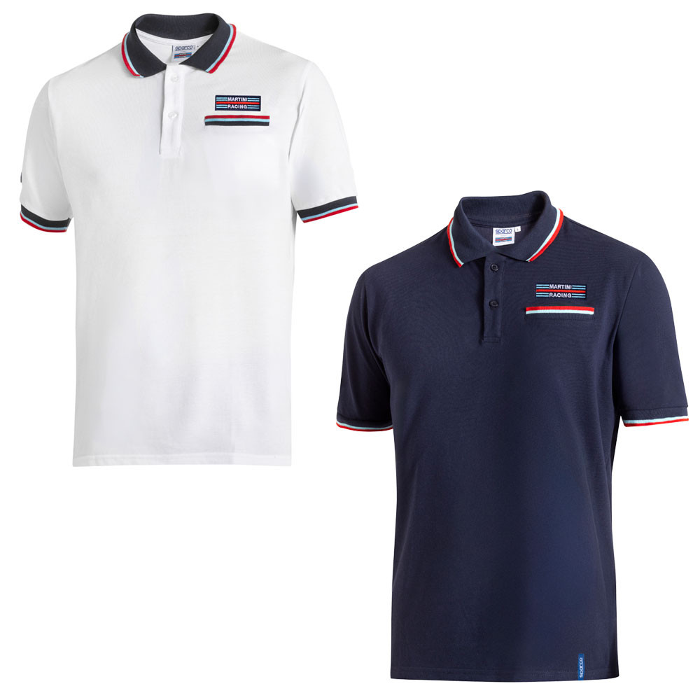 Polo SPARCO MARTINI RACING - BML0009D0.BL.L - BML0009D0W0100L