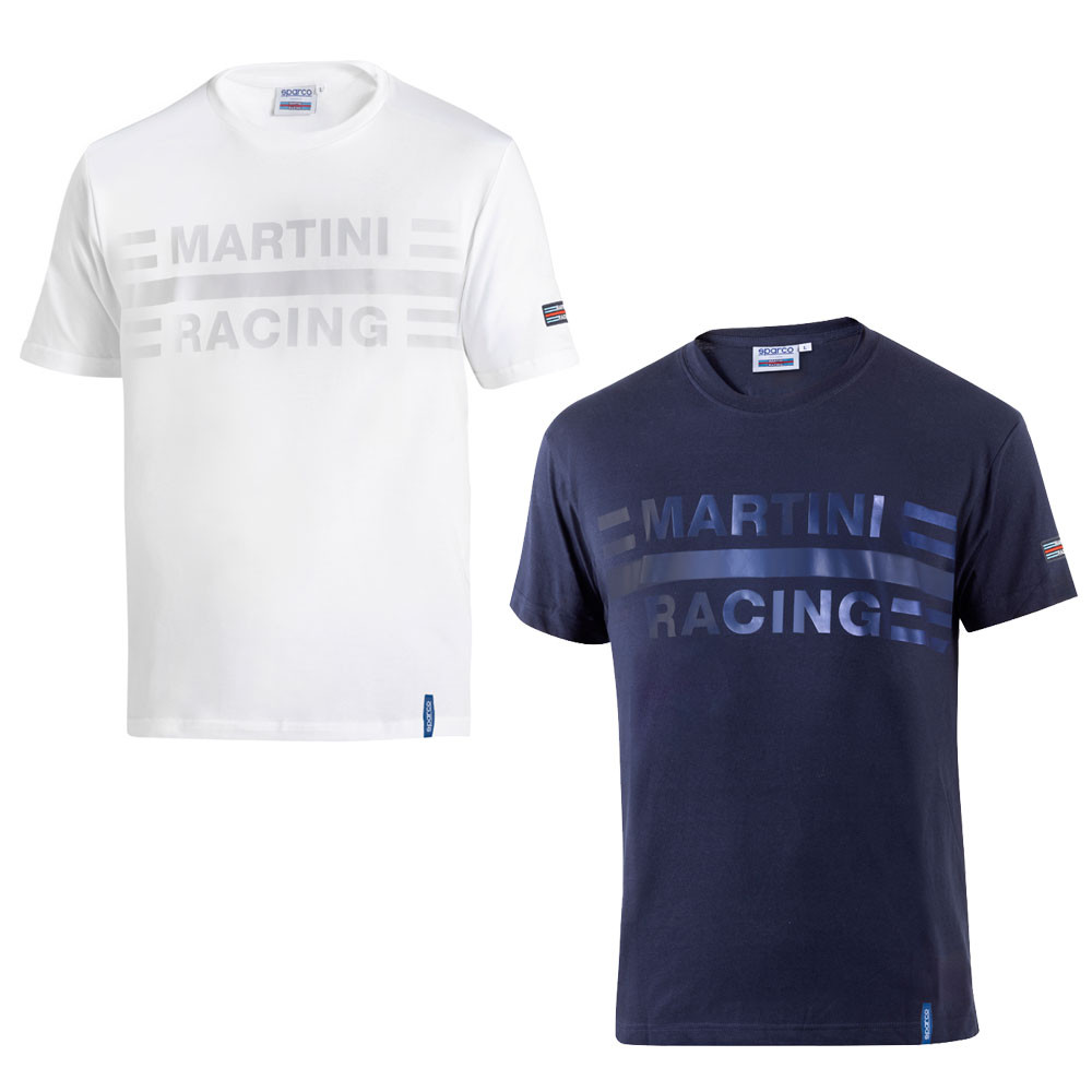T-shirt met groot logo SPARCO MARTINI RACING - BML0008D0.BL.XXL - BML0008D0W012XL