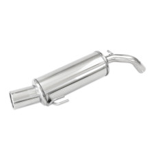 Silencieux arrière 1x102mm Inoxcar Mitsubishi Colt CZT 1.5 Turbo 150cv après 2005