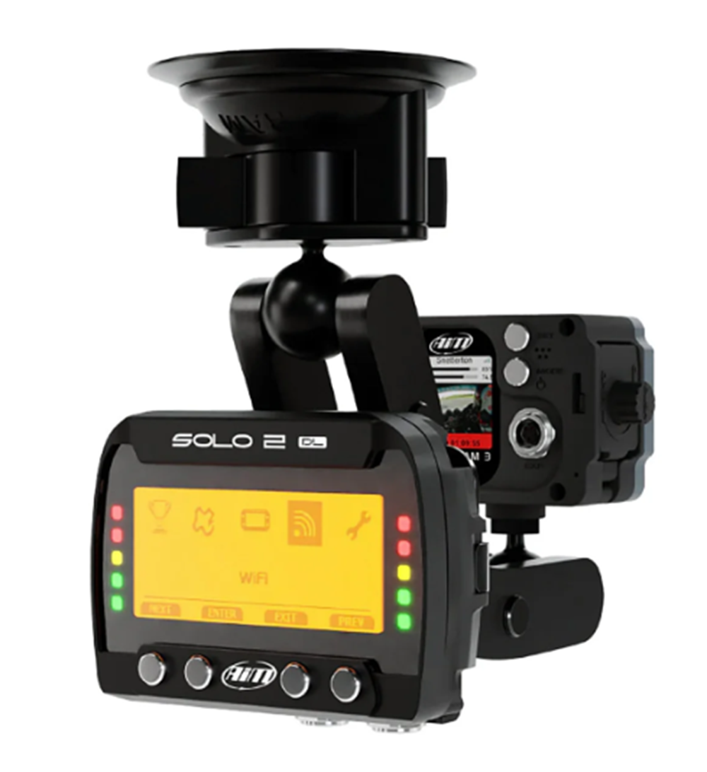 Kit AIM SmartyCam 3 Sport avec Solo 2 DL et double support - AIM-SM-SOLO2-KIT.84 - SM-SOLO2-KIT-84