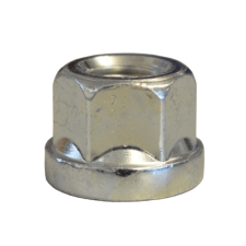 Dado piatto ad apertura 12x150 chiave 19 Ø24 L17mm zinco