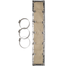 Ecran thermique Echappement Avec Colliers Cool It / 15 cm X 91 cm (6"X 3ft)