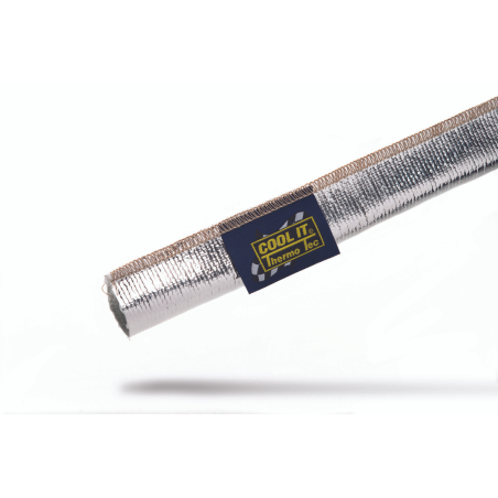 Cool It aluminium splash shield Inside diameter 63 mm / Length 3.6 M ( 2-1/2’ x 12ft)