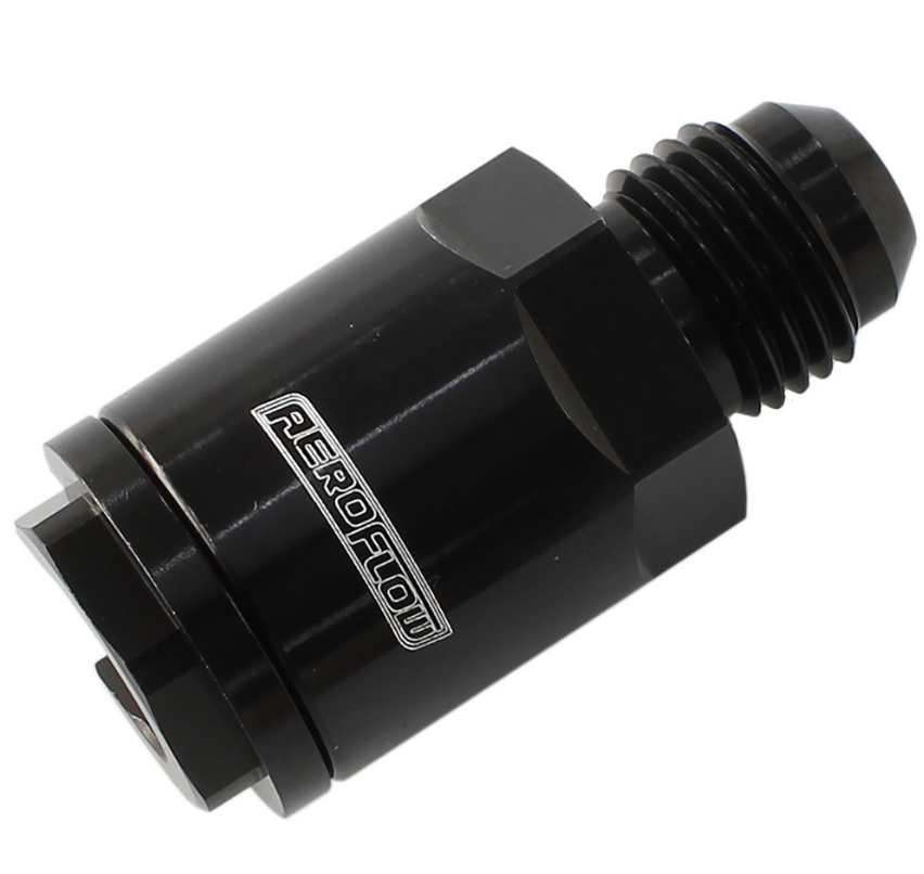 Connecteur pour rampe d'injection diamètre 8mm - G-AF80801.N.D6 - AF808-01 NOIR