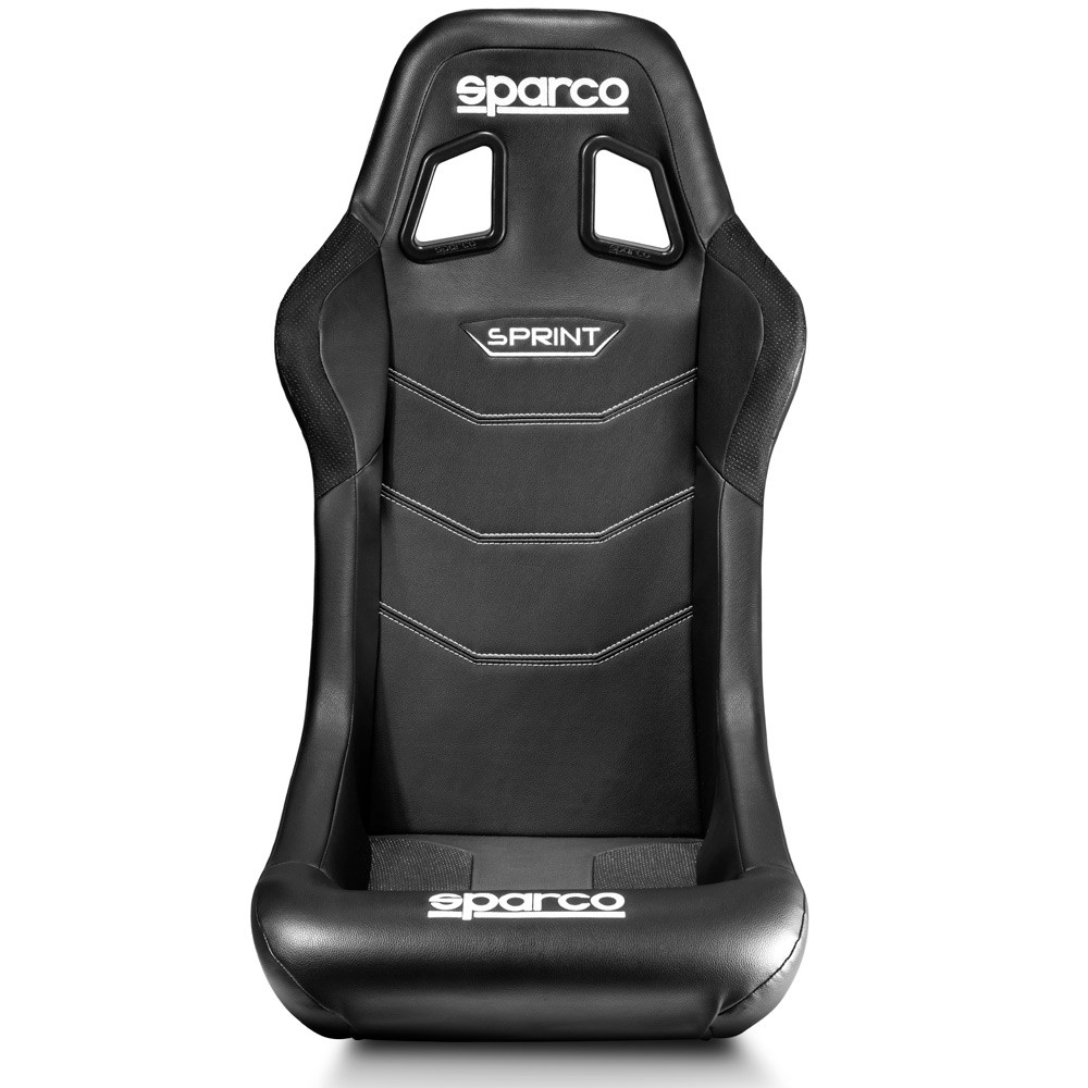 Siège baquet SPARCO Sprint + Skai Tubulaire FIA - BRR0004B0-SKY.N - BRR0004B0K0100N