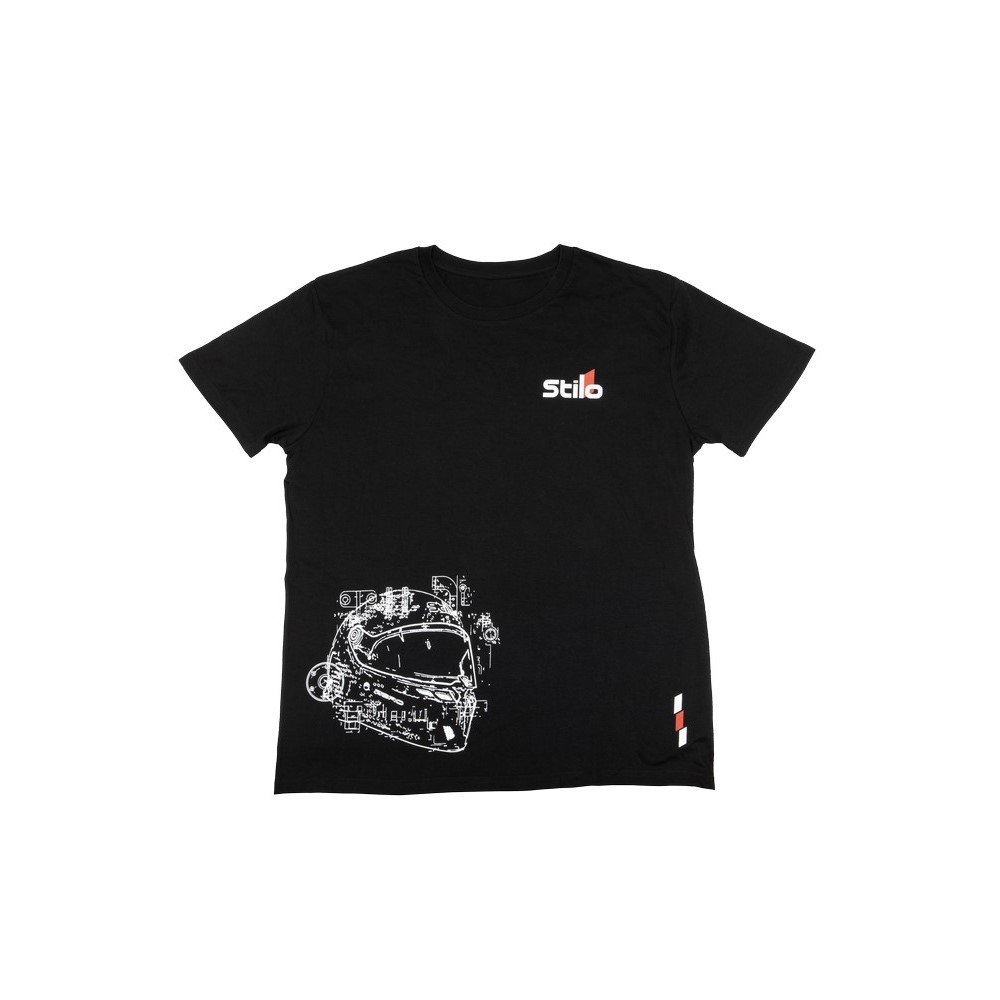 Tricou STILO 2024 negru - STI-TSHIRT-2024.XXXL - YY0076 T.XXXL