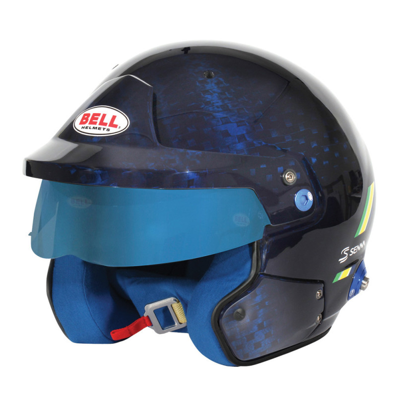 Cască BELL MAG-10 Carbon A.SENNA hans FIA8859-2024/SA2020 - BEL-MAG10-C-SEN24.58 - 1245267