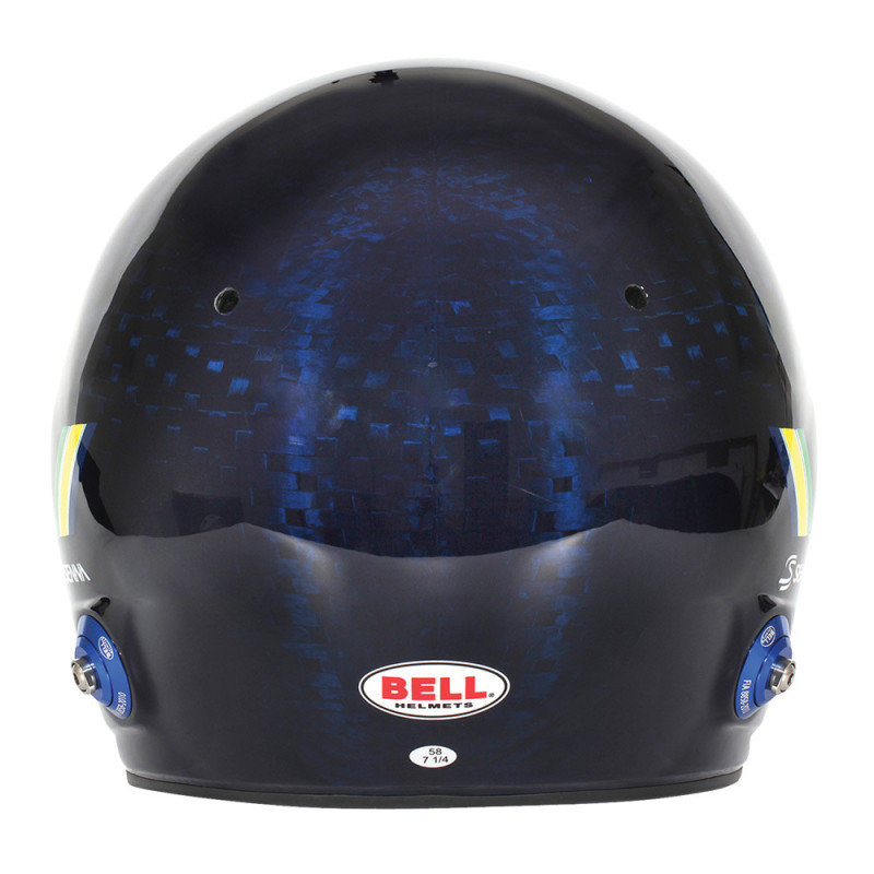 Casco BELL MAG-10 Carbon AYRTON SENNA Hans FIA8859-2024/SA2020 - BEL-MAG10-C-SEN24.61,5 - 1245272
