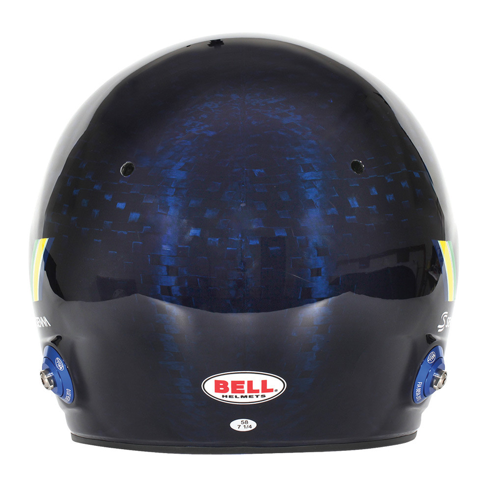Casco BELL MAG-10 Carbon AYRTON SENNA Hans FIA8859-2024/SA2020 - BEL-MAG10-C-SEN24.61,5 - 1245272