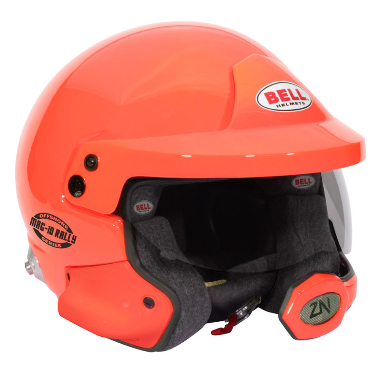 BELL MAG-10 RALLY PRO Offshore Hans FIA8859-2024/SA2020 Helmet - BEL-MAG10-R-OFF24.55 - 1346222