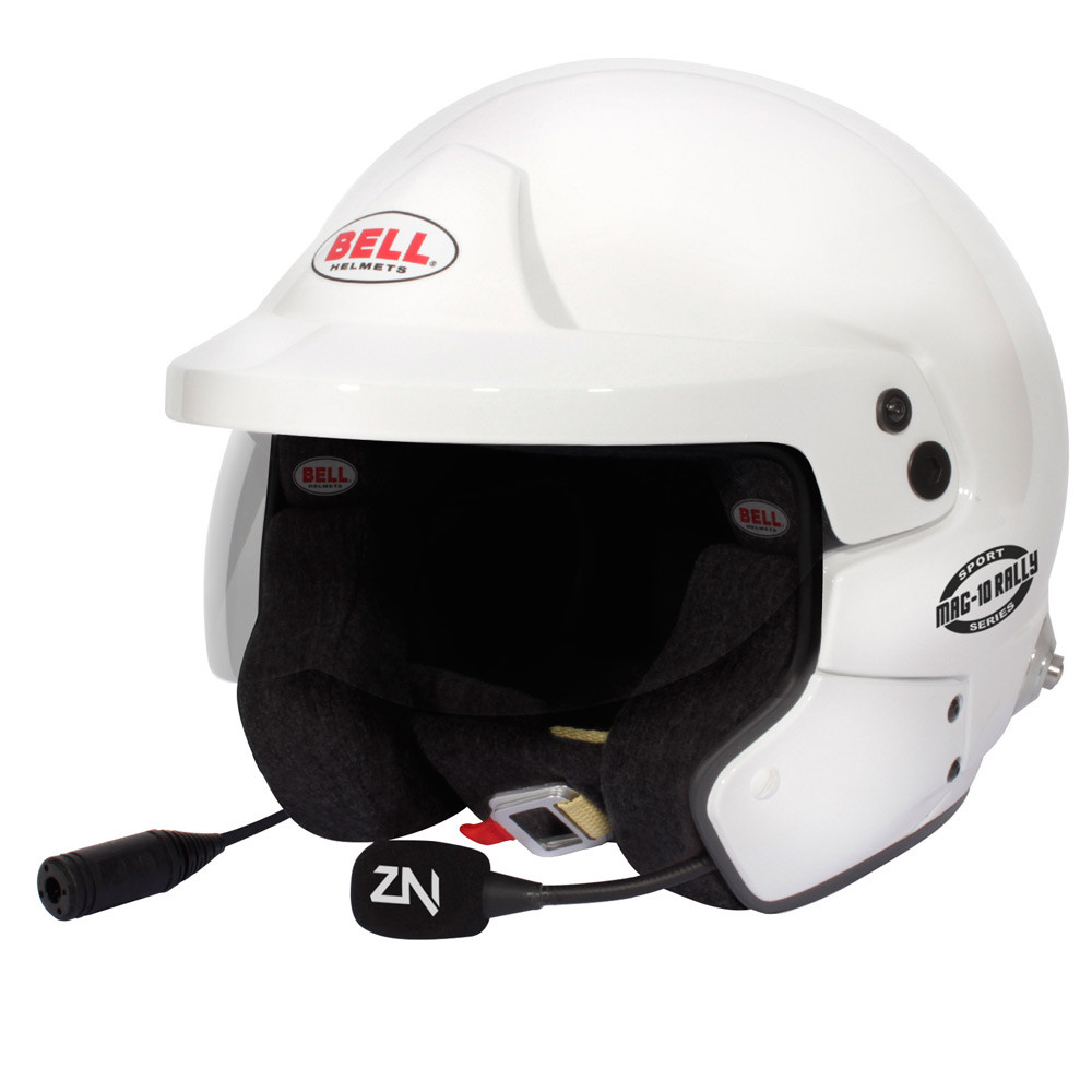 Helm BELL MAG-10 RALLY SPORT Hans FIA8859-2024 - BEL-MAG10-R-SP24.LRG - 1443A25