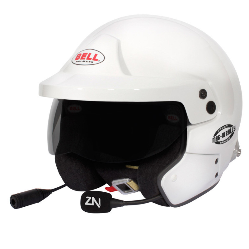 Casco BELL MAG-10 RALLY SPORT Hans FIA8859-2024 - BEL-MAG10-R-SP24.LRG - 1443A25